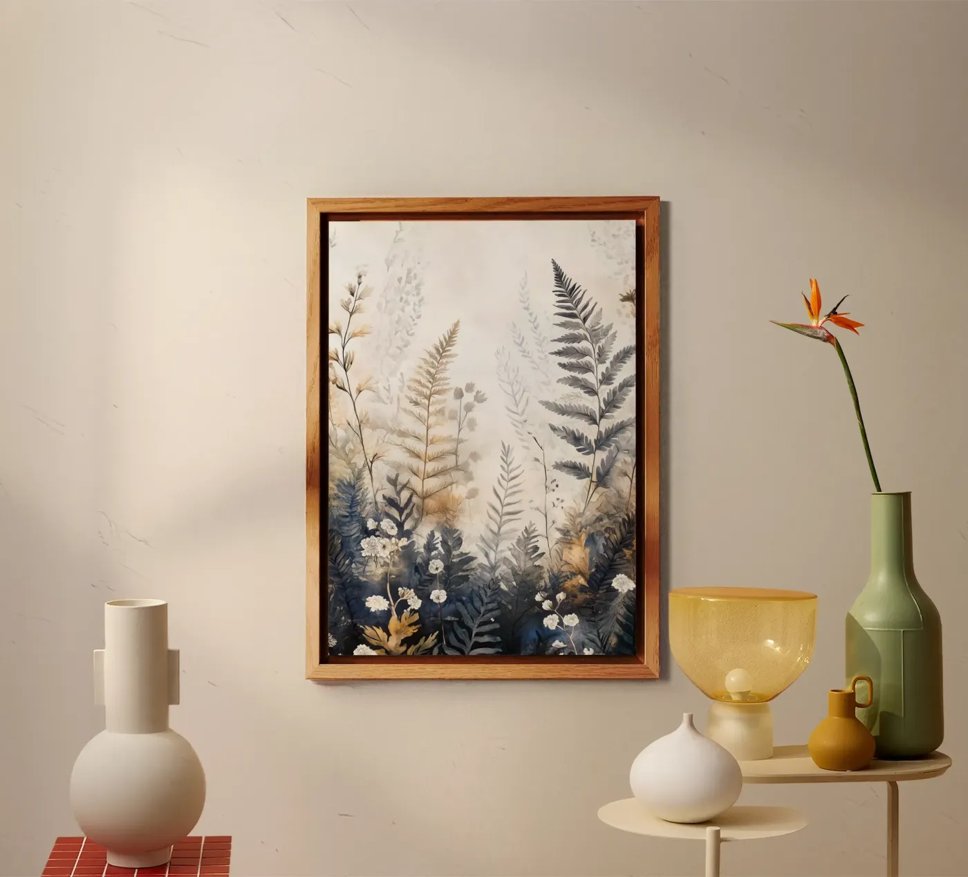 Ferns forex plate by Justyna Jaszke JBJart