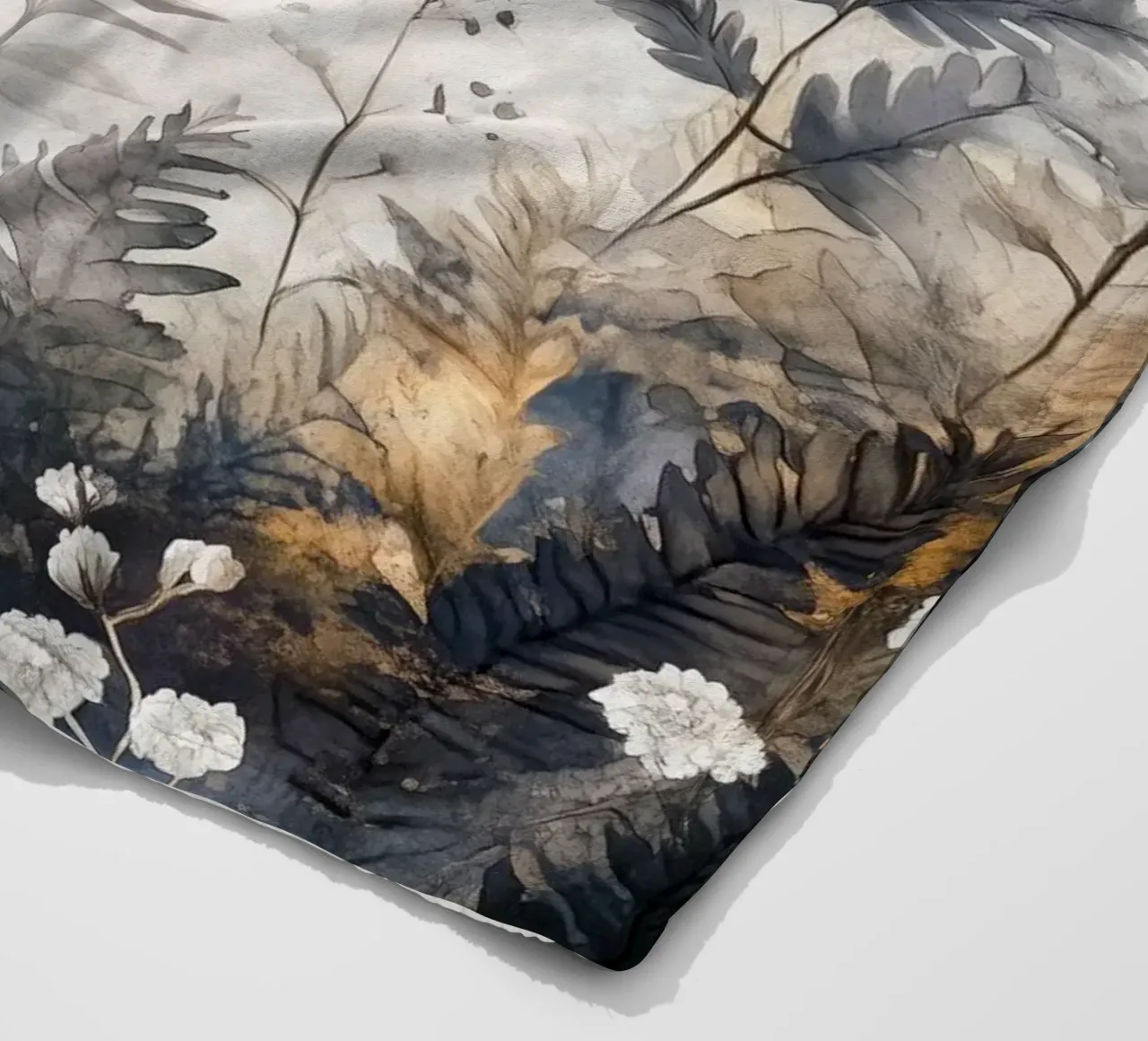 Ferns Fleecedecke von Justyna Jaszke JBJart