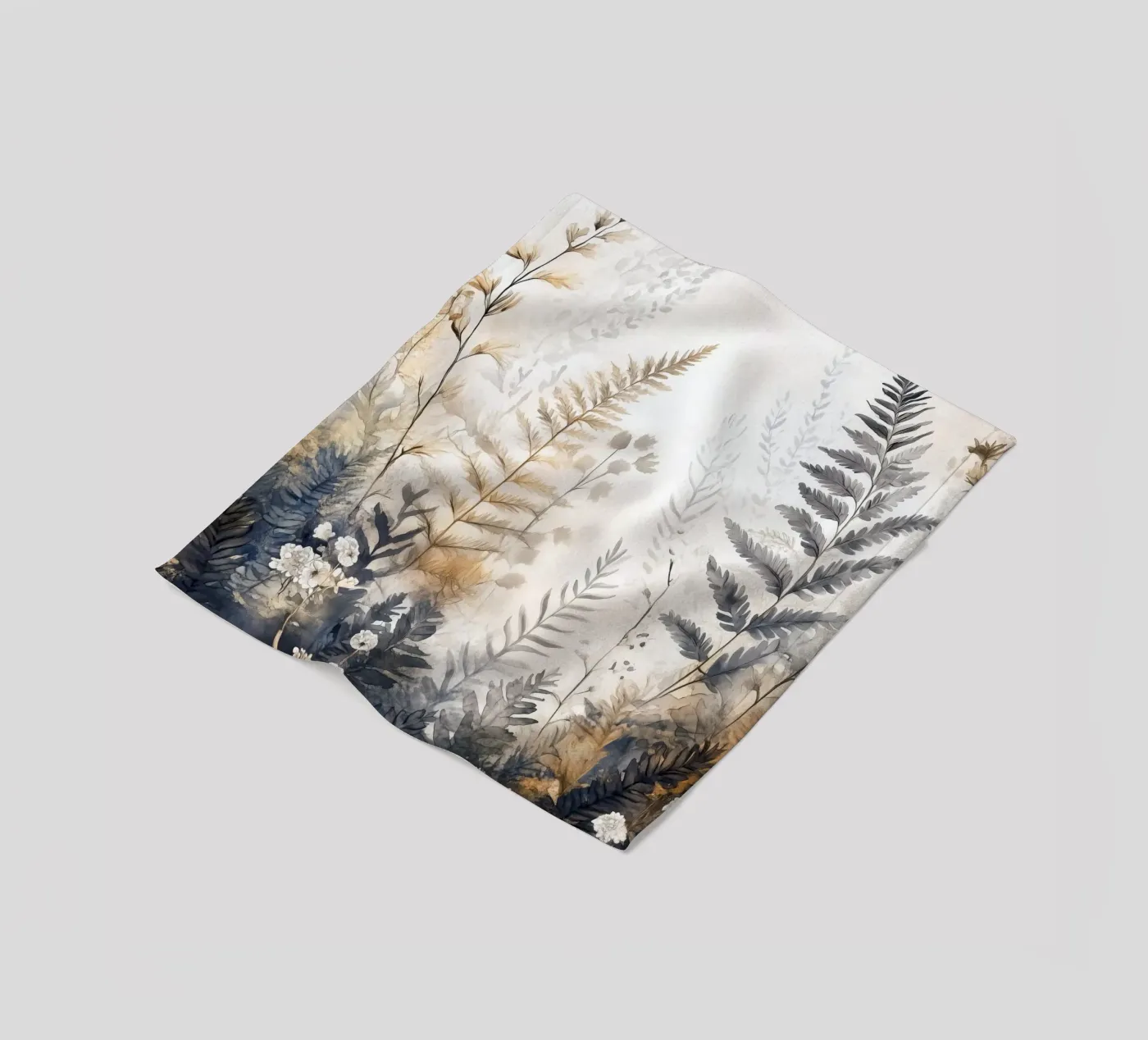 Ferns Fleecedecke von Justyna Jaszke JBJart
