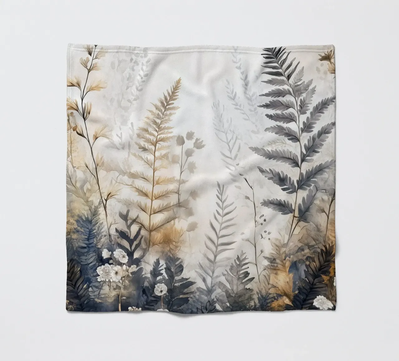 Ferns Fleecedecke von Justyna Jaszke JBJart