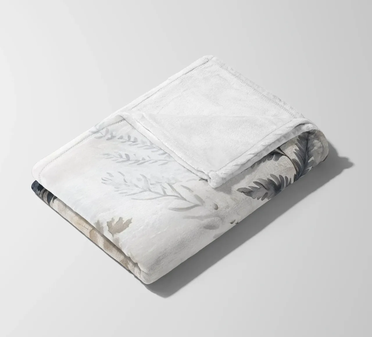 Ferns Fleecedecke von Justyna Jaszke JBJart