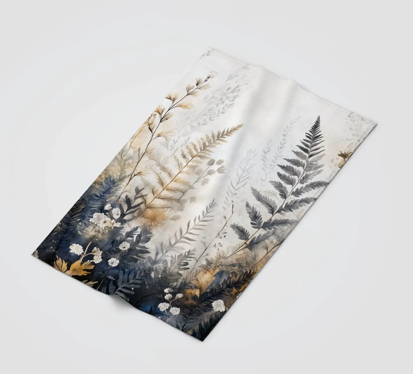 Ferns Fleecedecke von Justyna Jaszke JBJart
