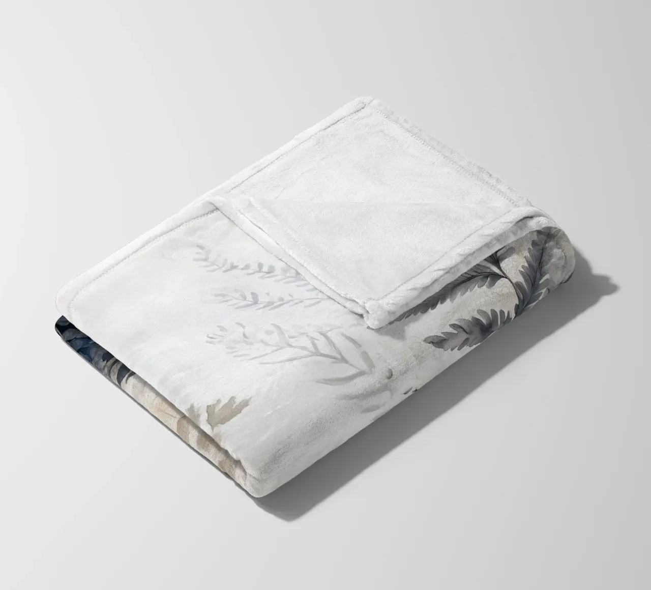 Ferns Fleecedecke von Justyna Jaszke JBJart