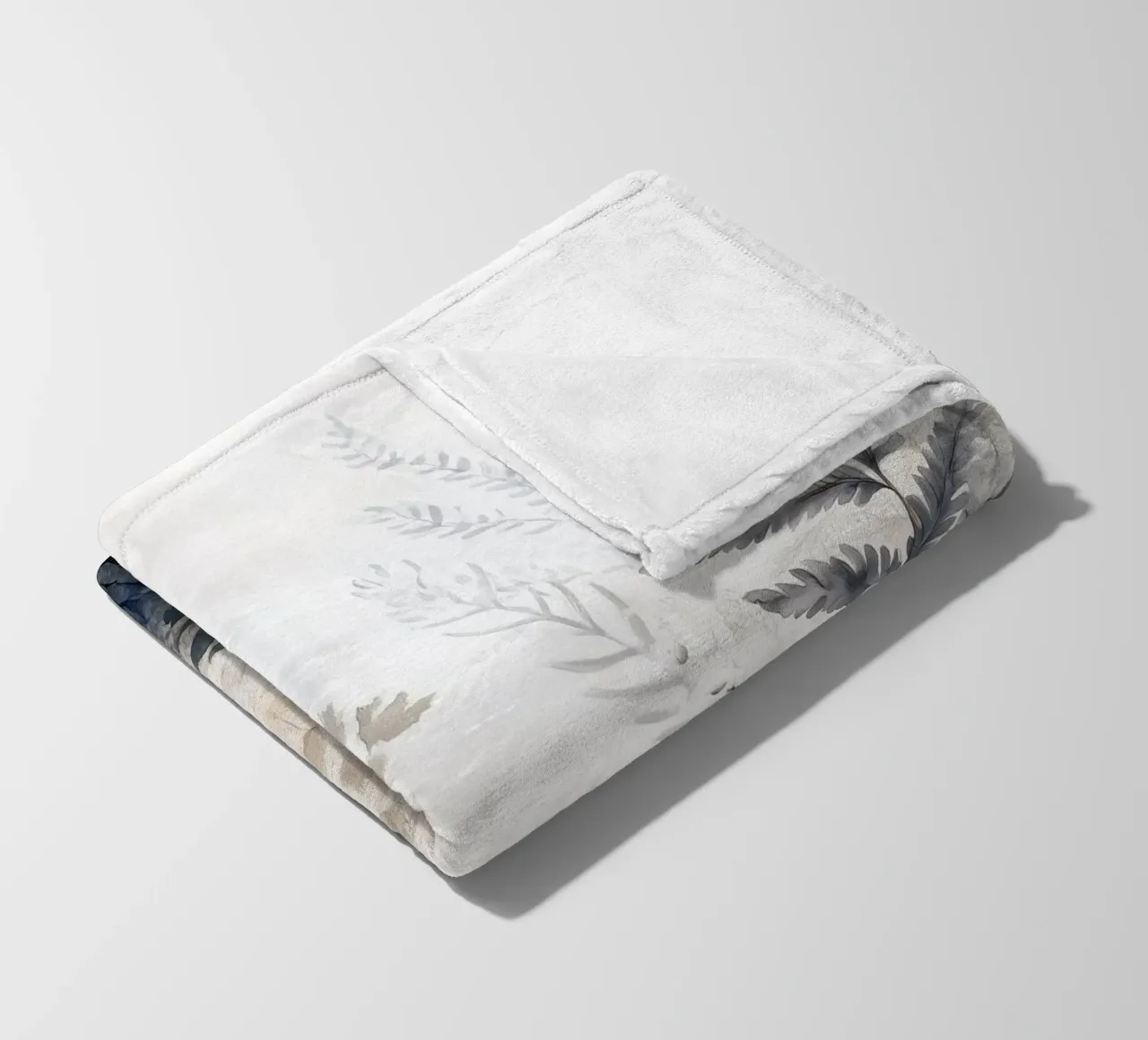 Ferns Fleecedecke von Justyna Jaszke JBJart