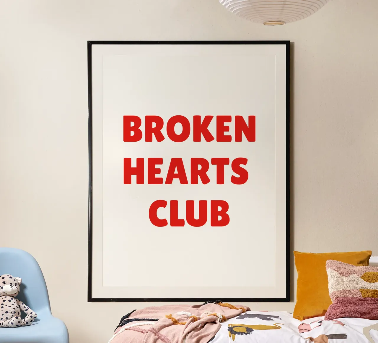 Club dei cuori infranti poster da The Quote Collective