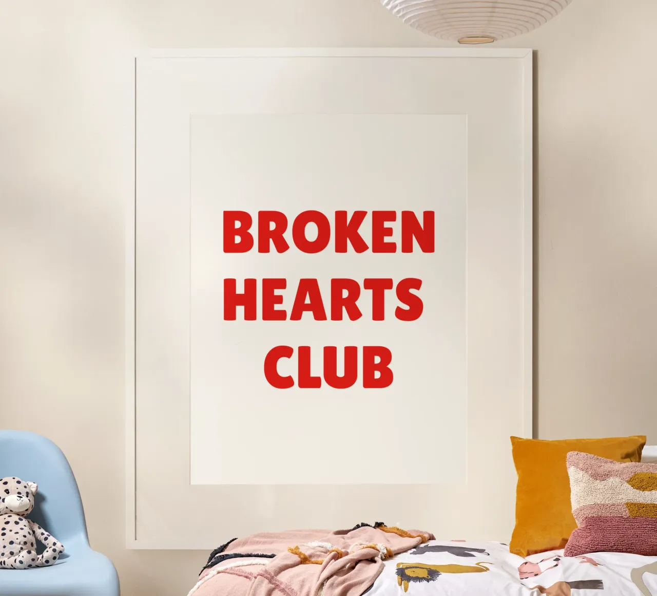 Club dei cuori infranti poster da The Quote Collective