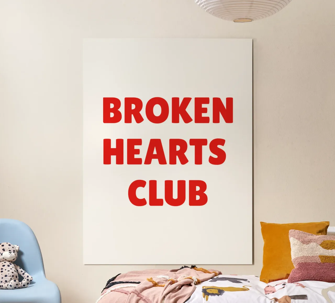 Club dei cuori infranti poster da The Quote Collective