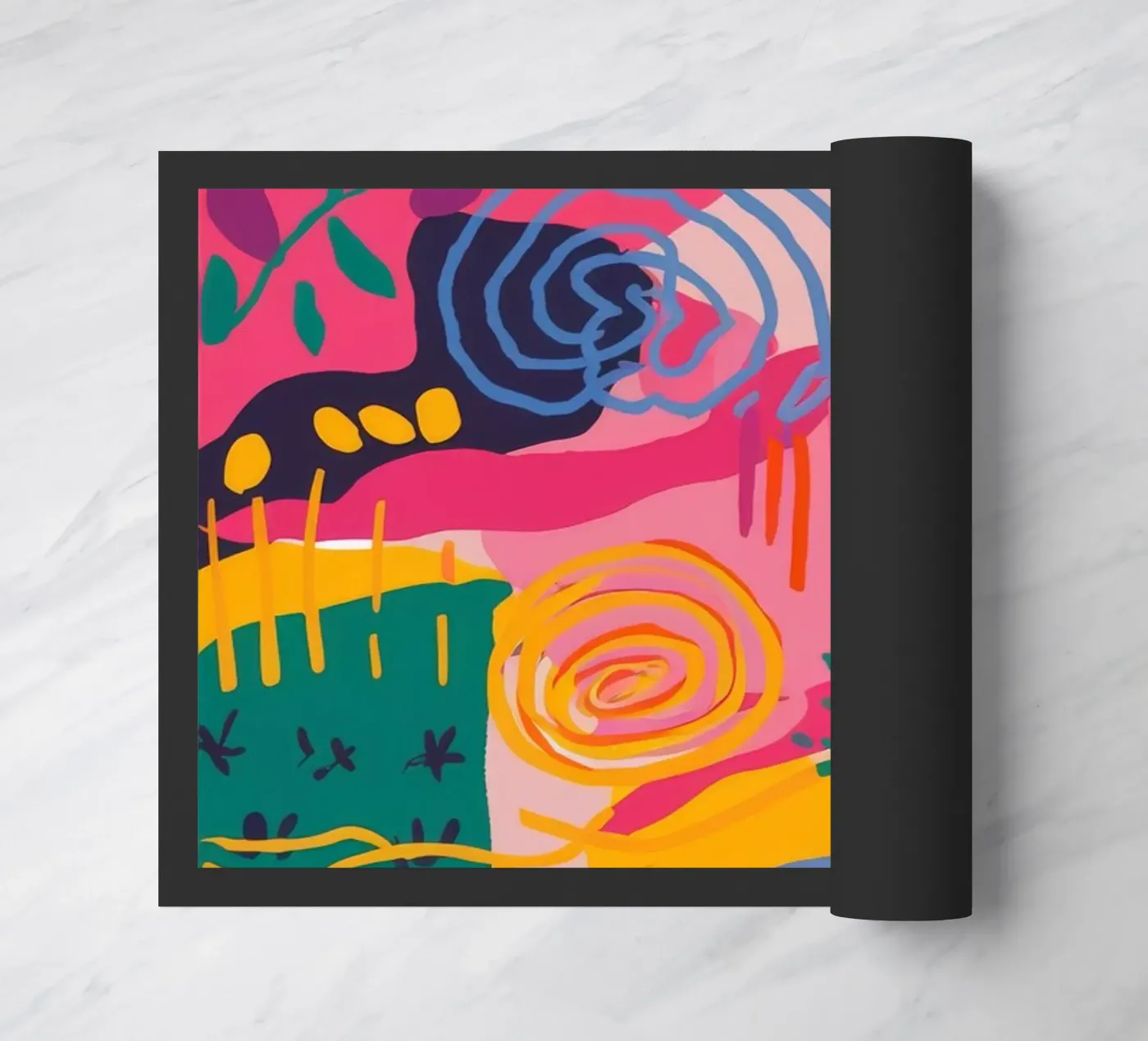 Abstract Swirl Symphony doormat by Zep Layers