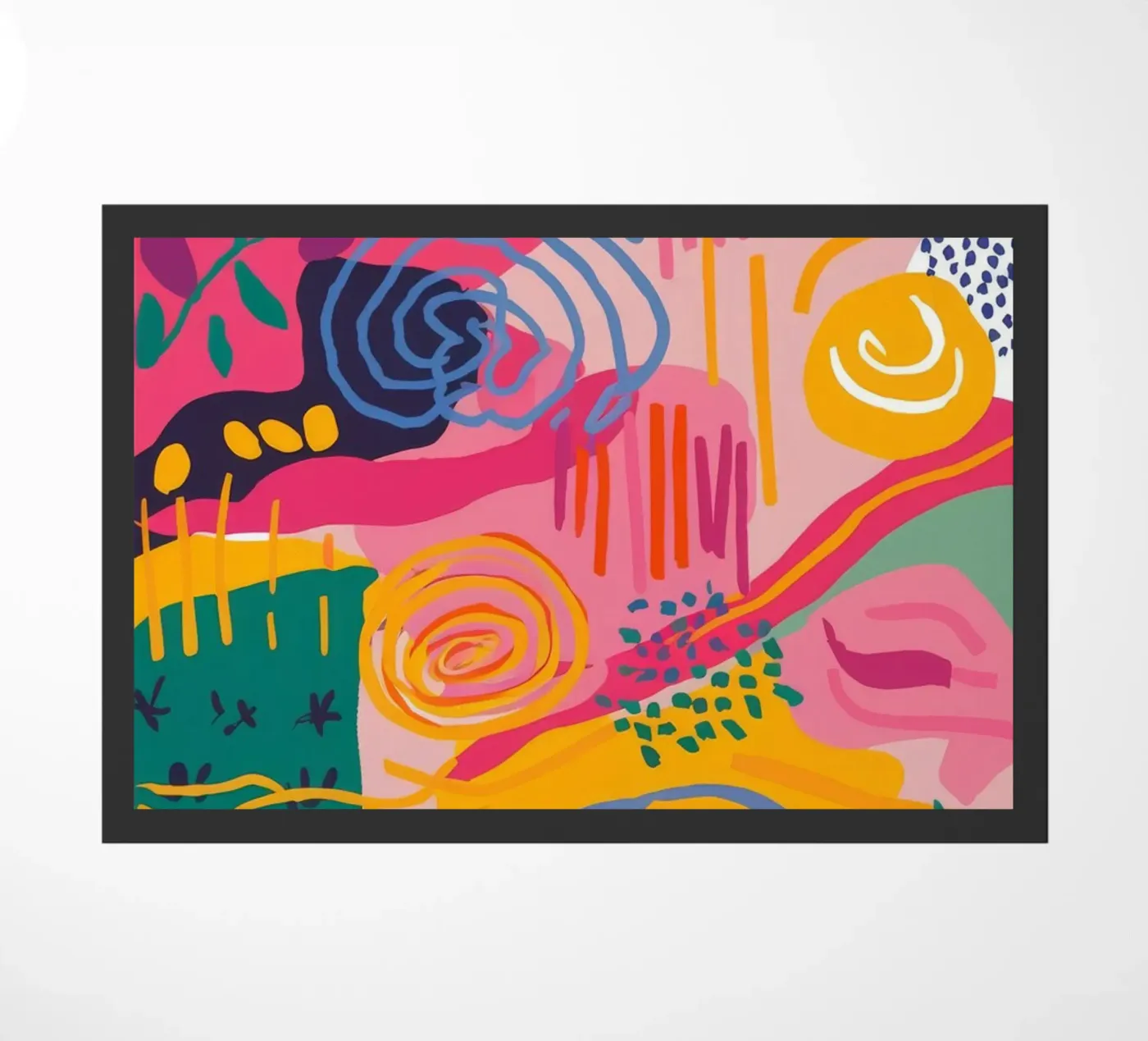 Abstract Swirl Symphony doormat by Zep Layers