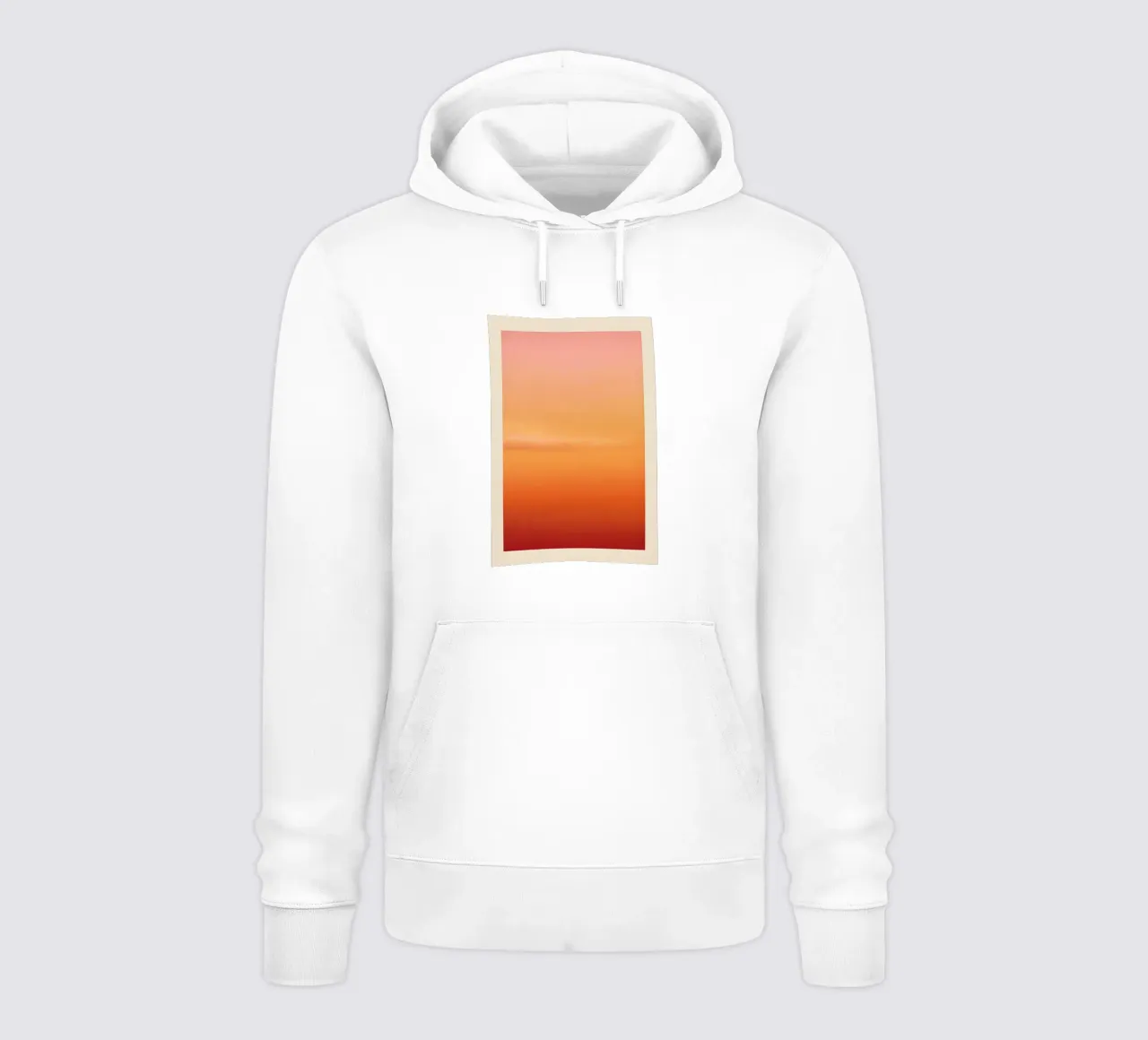 Peach Fade felpa con cappuccio da SMPLE