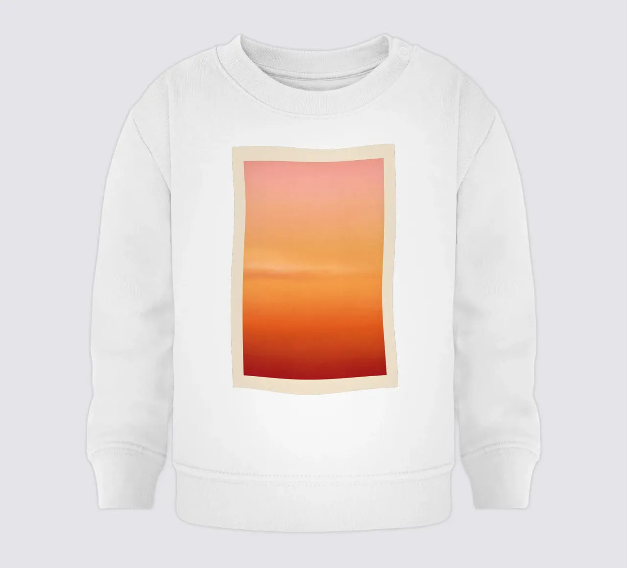 Peach Fade baby sweatshirt by SMPLE