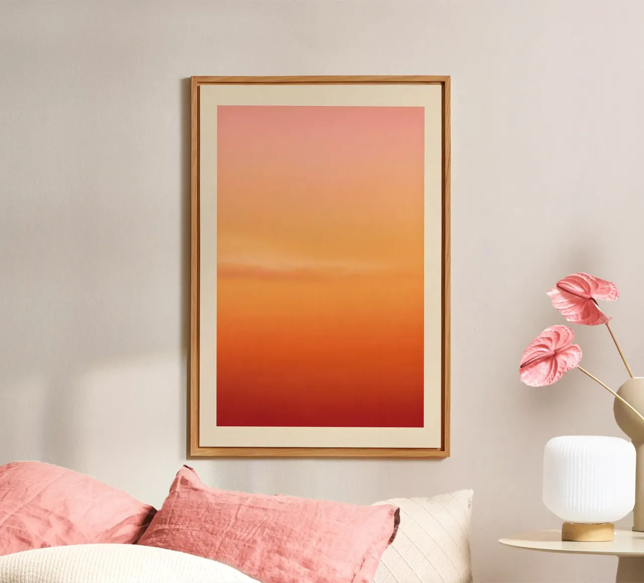 Peach Fade alluminio dibond da SMPLE