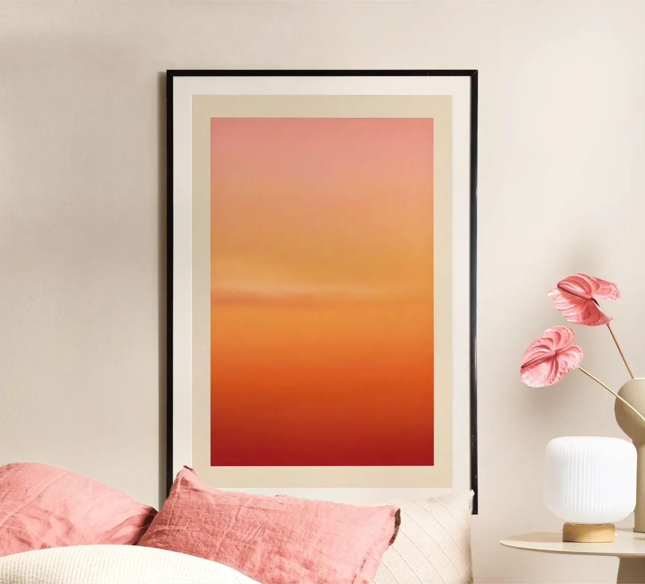 Peach Fade carta hahnemühle da SMPLE