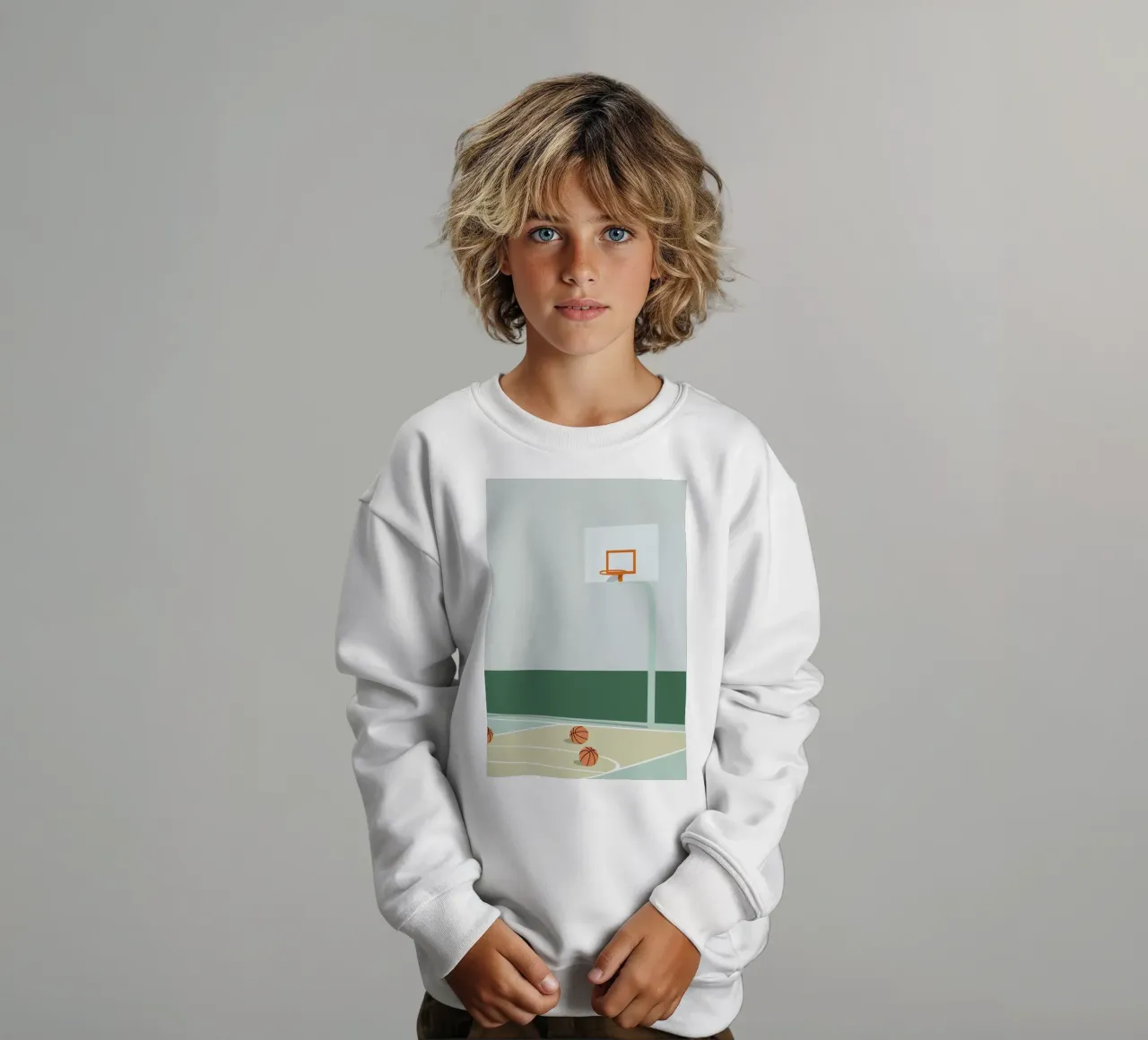 Bliv Hjemme felpa bambino da Swen Swensøn