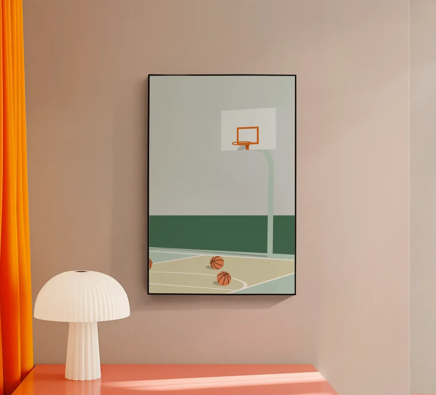 Bliv Hjemme plexiglass da Swen Swensøn