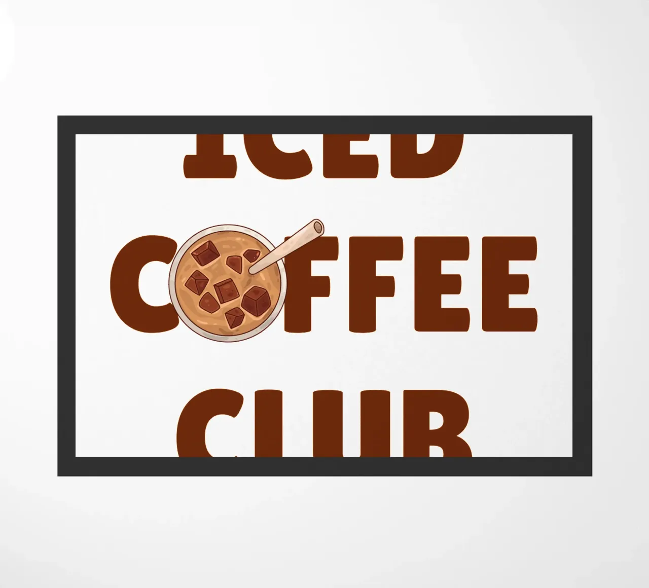 Club del caffè freddo zerbino da The Quote Collective