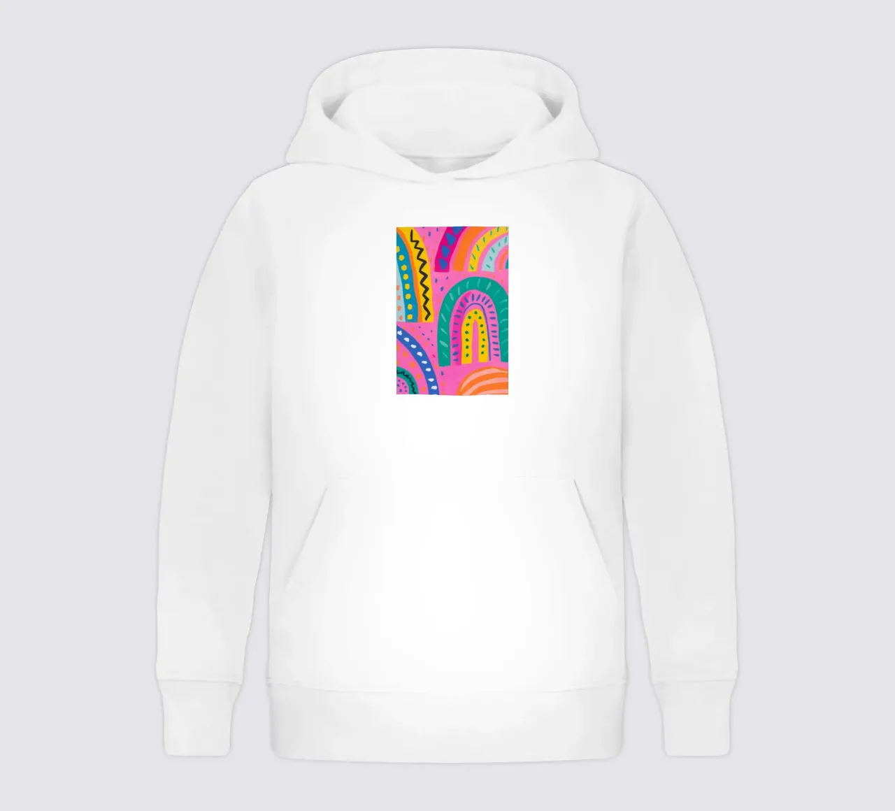 Arcobaleno Reverie felpa bambino con cappuccio da Zep Layers