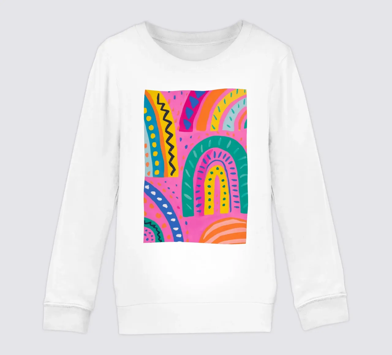 Arcobaleno Reverie felpa bambino da Zep Layers