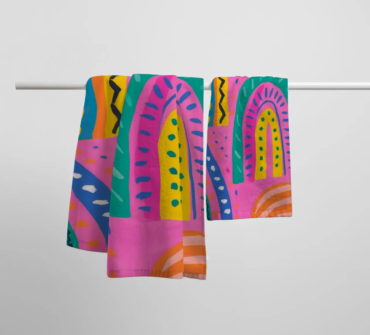 Arcobaleno Reverie asciugamano da bagno da Zep Layers