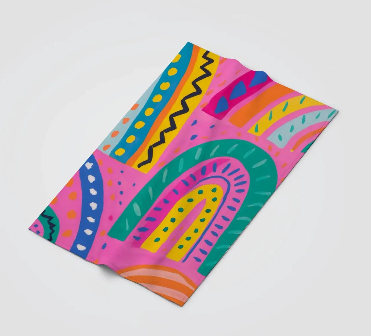 Arcobaleno Reverie coperta in pile da Zep Layers