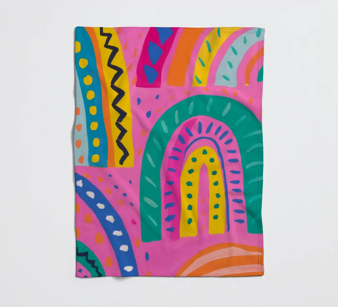 Arcobaleno Reverie coperta in pile da Zep Layers