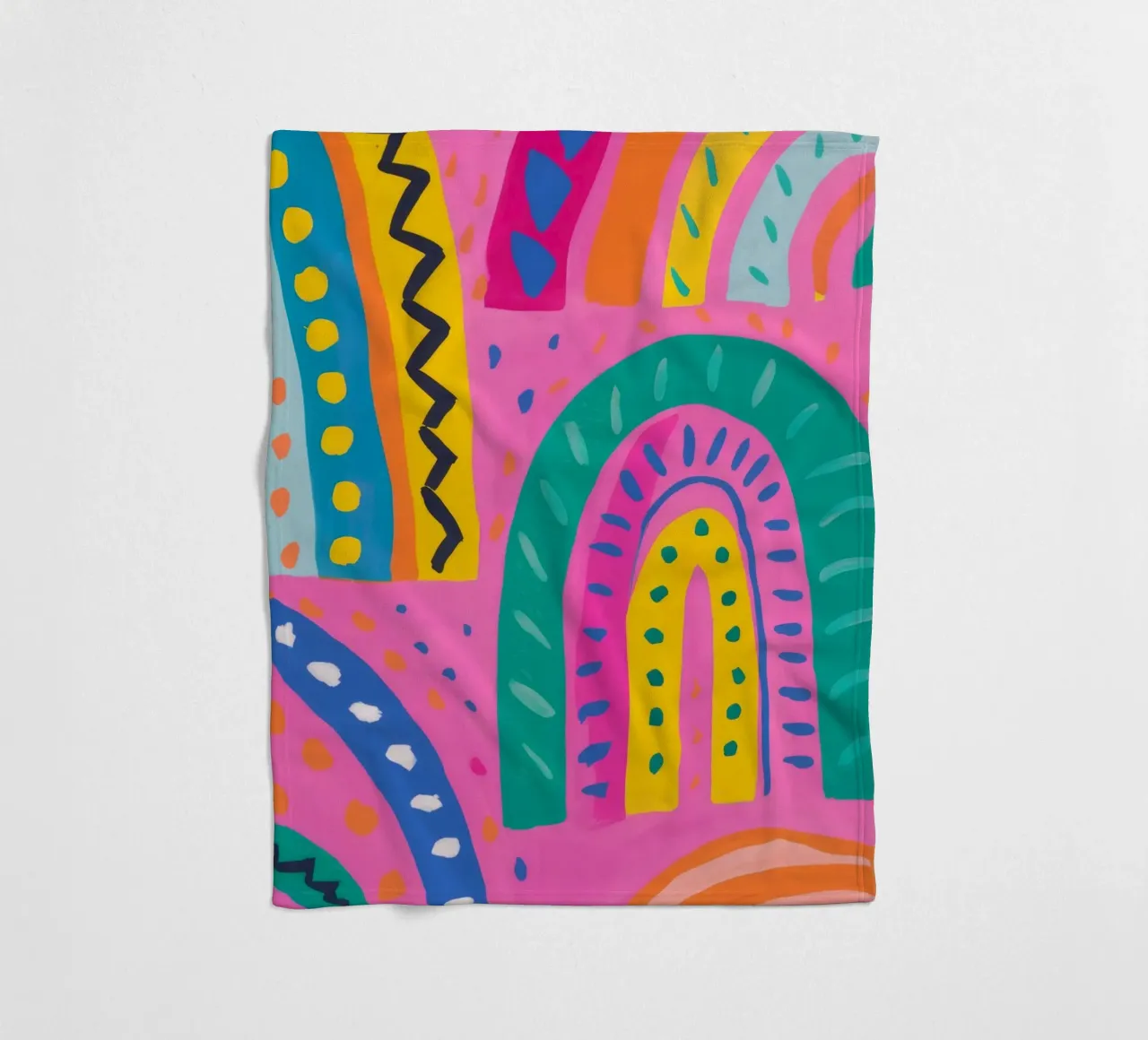 Arcobaleno Reverie coperta in pile da Zep Layers