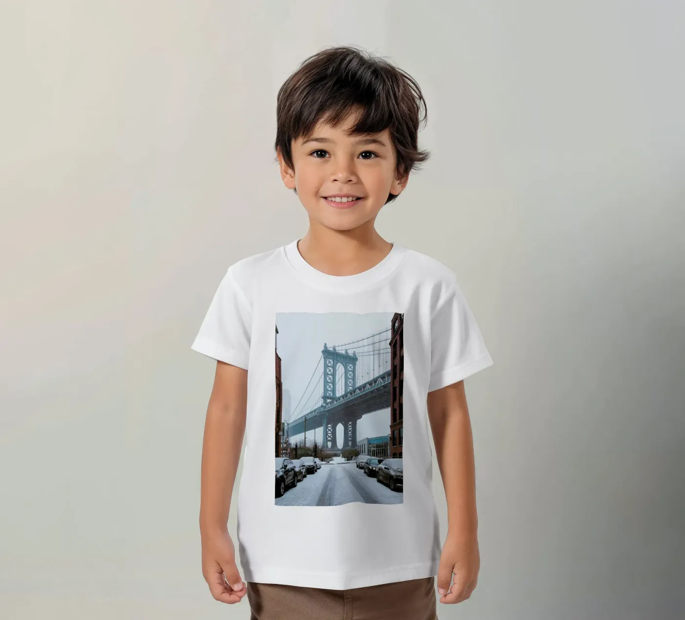 Winter Bridge t-shirt bambini da METROPOLIS