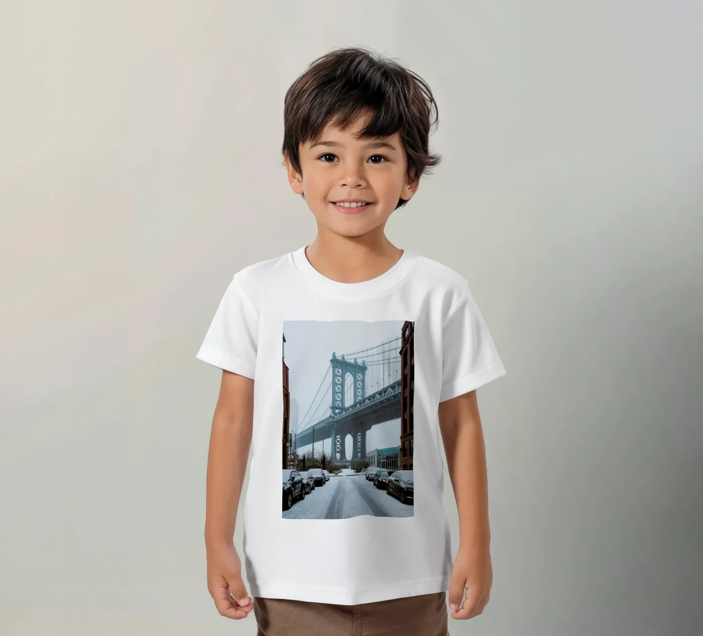 Winter Bridge t-shirt bambini da METROPOLIS