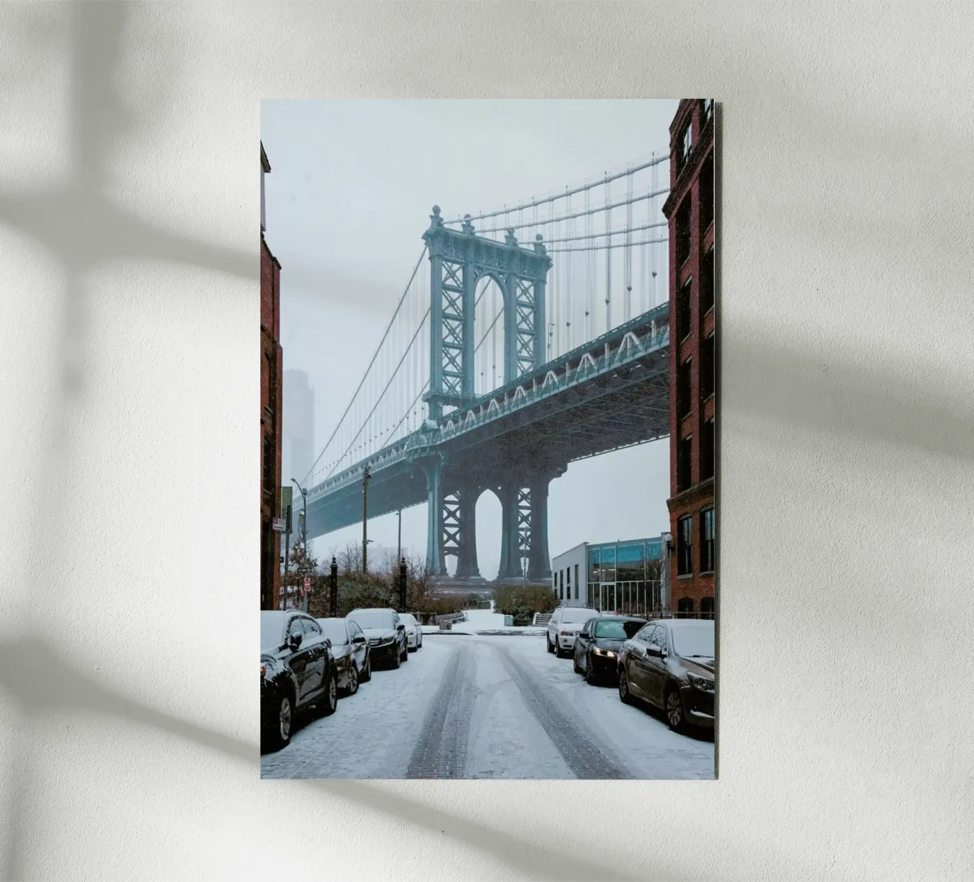 Winter Bridge alluminio dibond da METROPOLIS