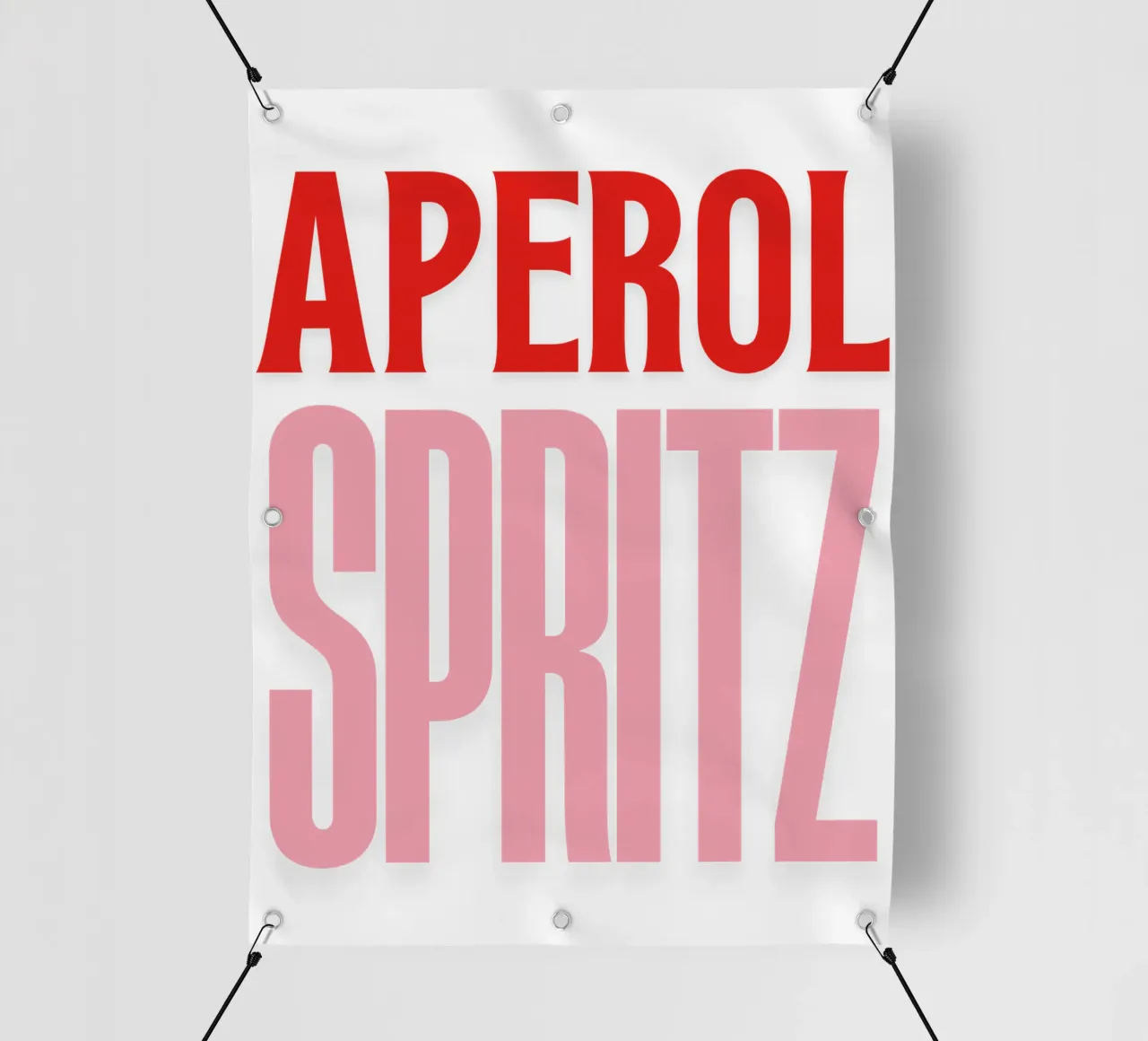 Aperol Spritz telo in pvc da The Quote Collective