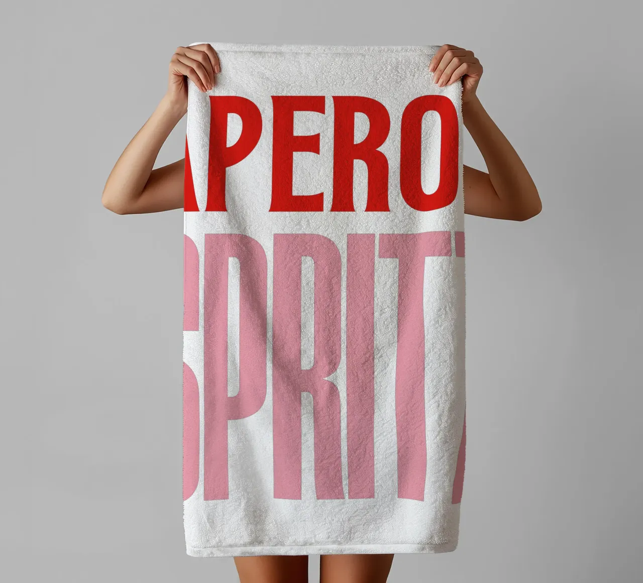 Aperol Spritz asciugamano da bagno da The Quote Collective