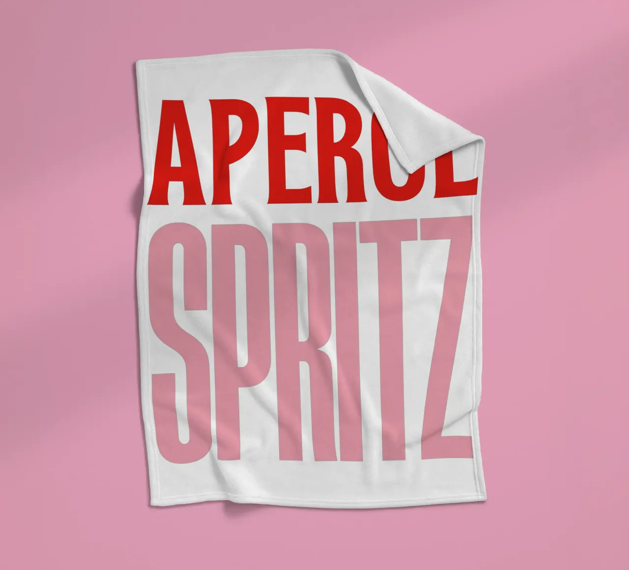 Aperol Spritz coperta in pile da The Quote Collective