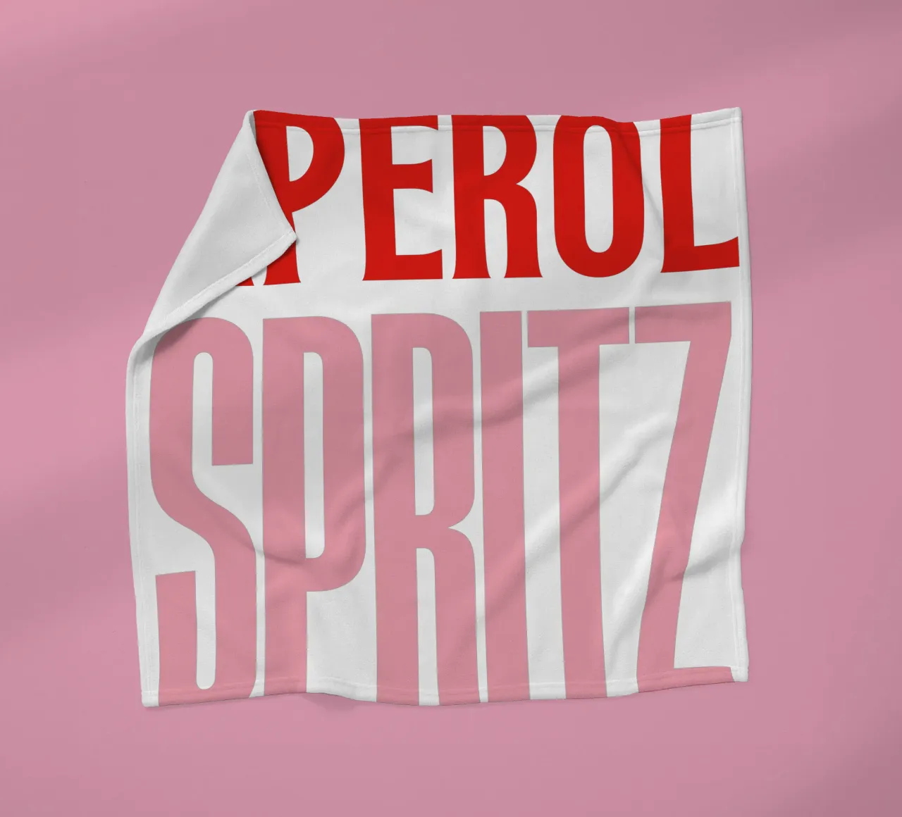 Aperol Spritz coperta in pile da The Quote Collective