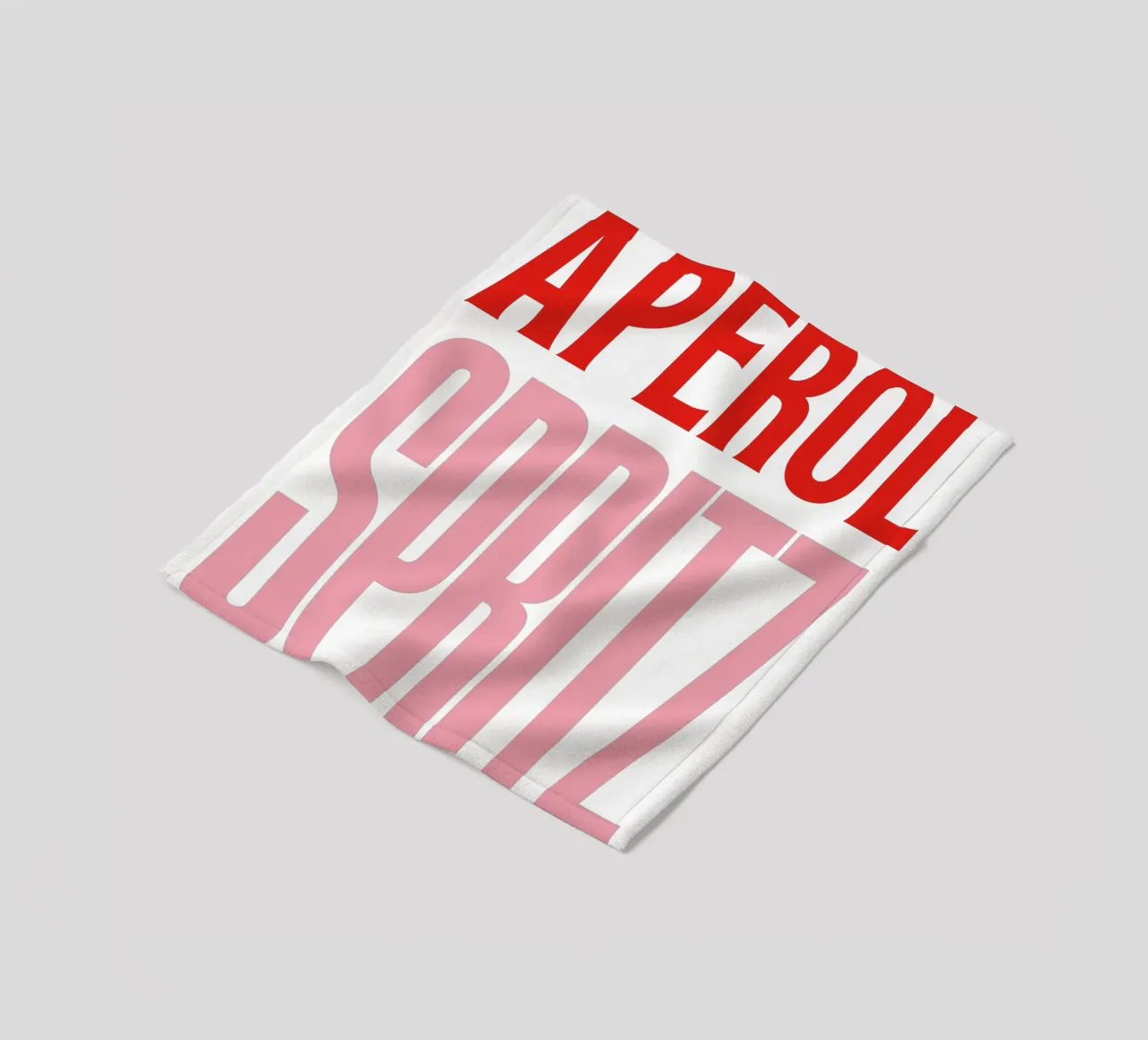 Aperol Spritz coperta in pile da The Quote Collective