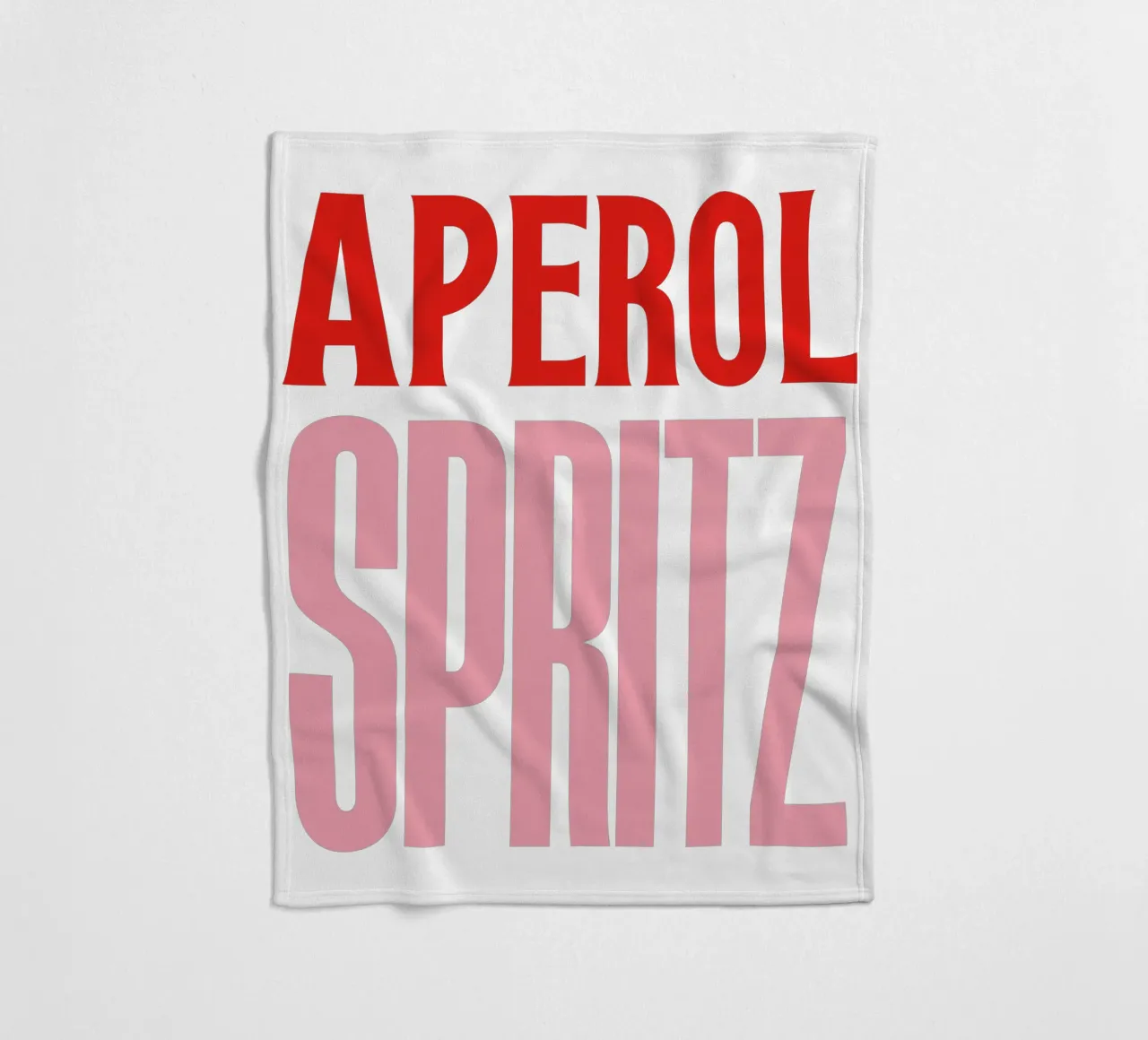 Aperol Spritz coperta in pile da The Quote Collective