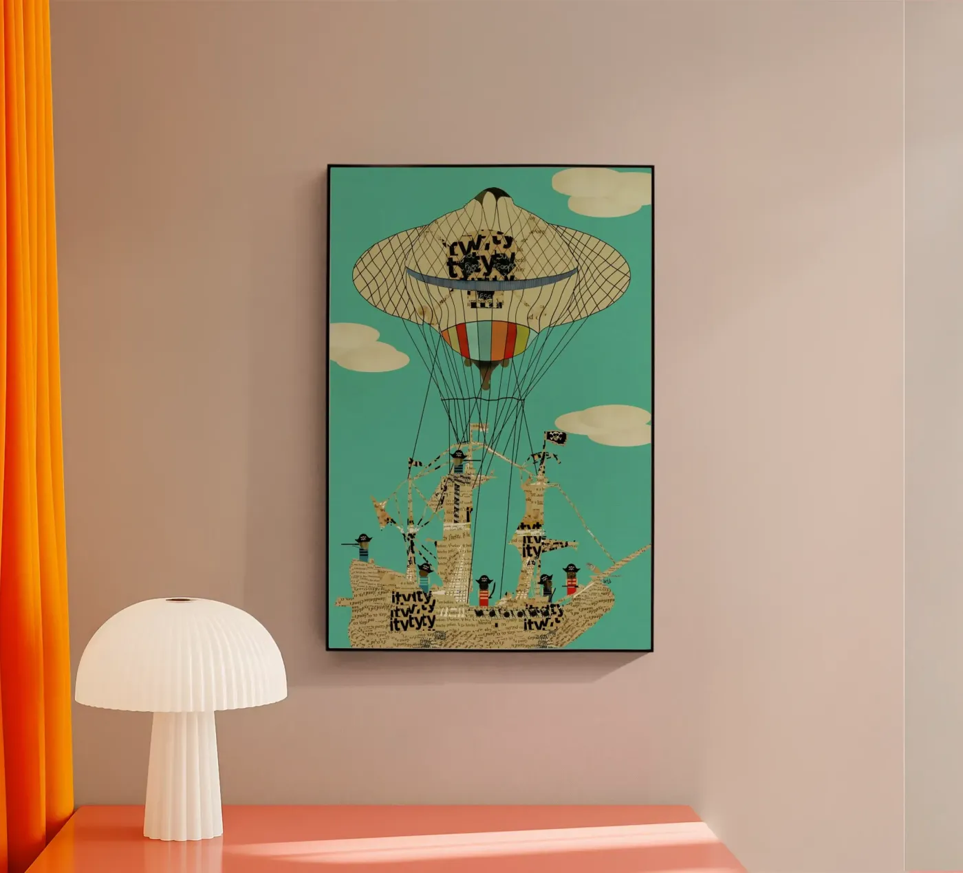 sky pirates plexiglas de Brian Buckley