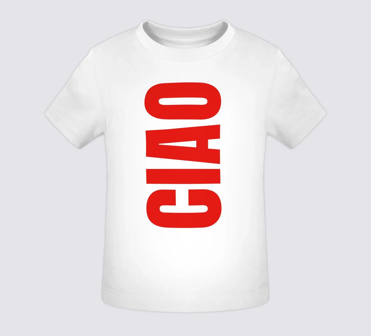 CIAO IN GRASSETTO maglietta neonato da The Quote Collective