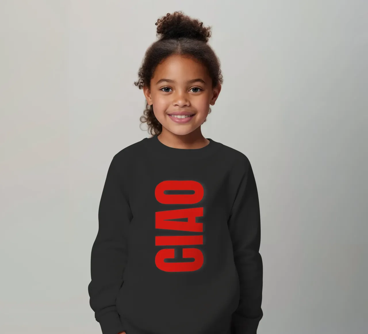 CIAO IN GRASSETTO felpa bambino da The Quote Collective