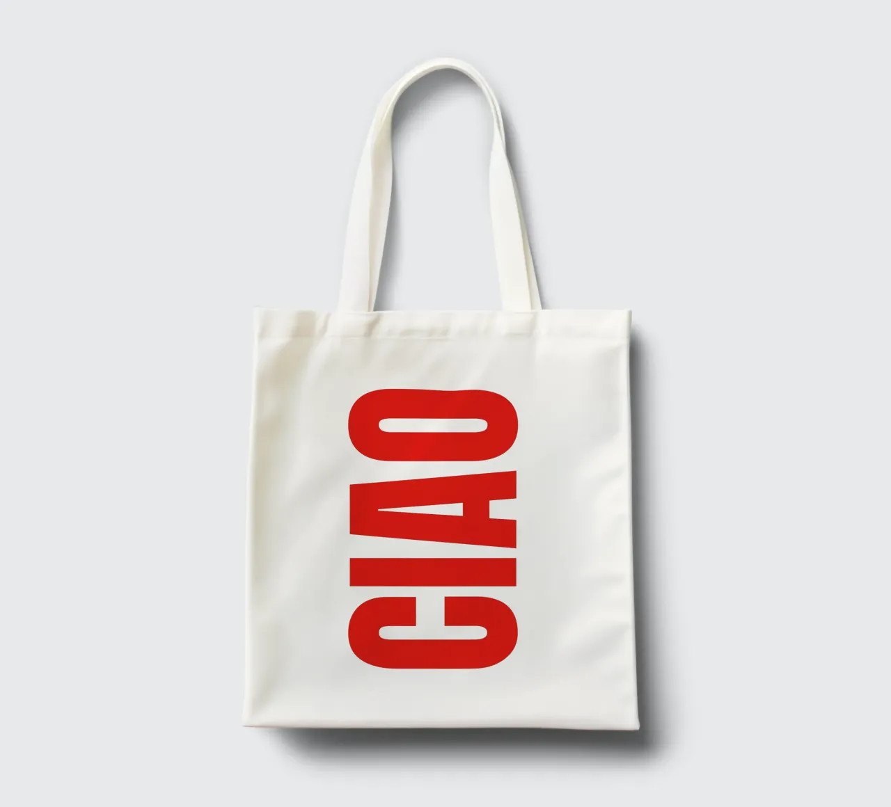 CIAO IN GRASSETTO borsa in juta da The Quote Collective
