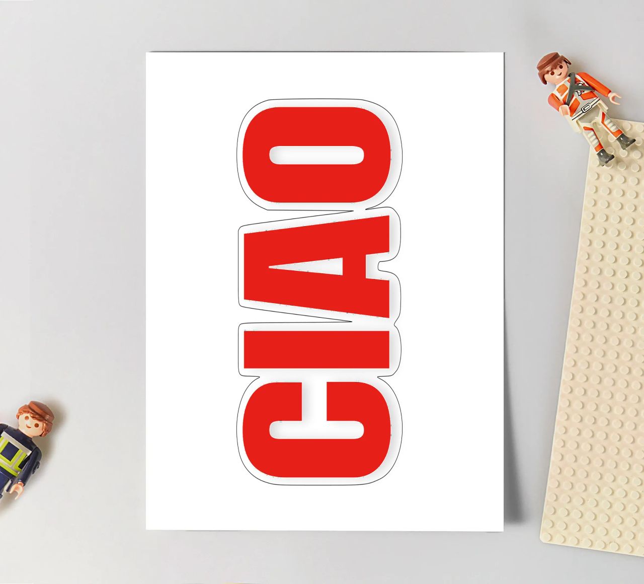 CIAO IN BOLD sticker sheet by The Quote Collective