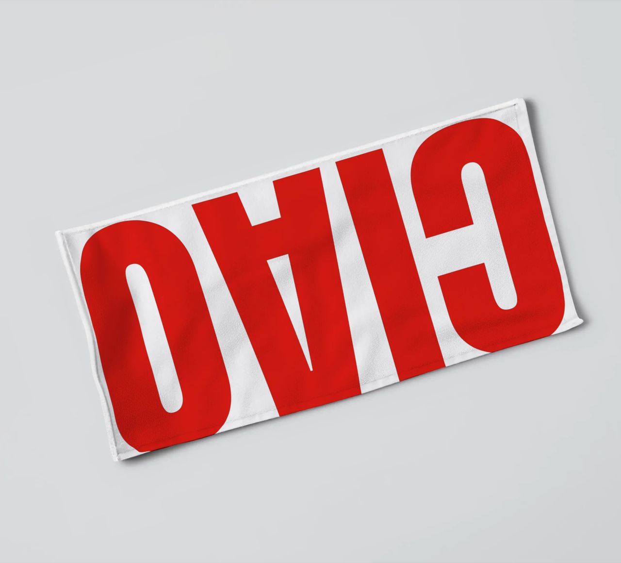 CIAO IN BOLD towel by The Quote Collective