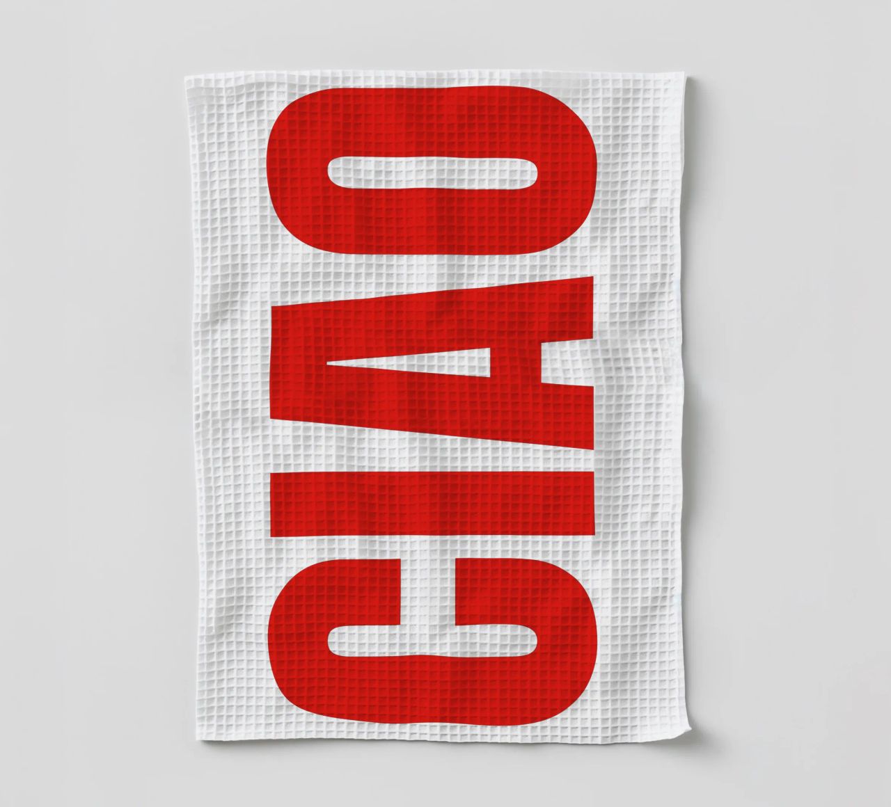 CIAO IN BOLD tea towel by The Quote Collective