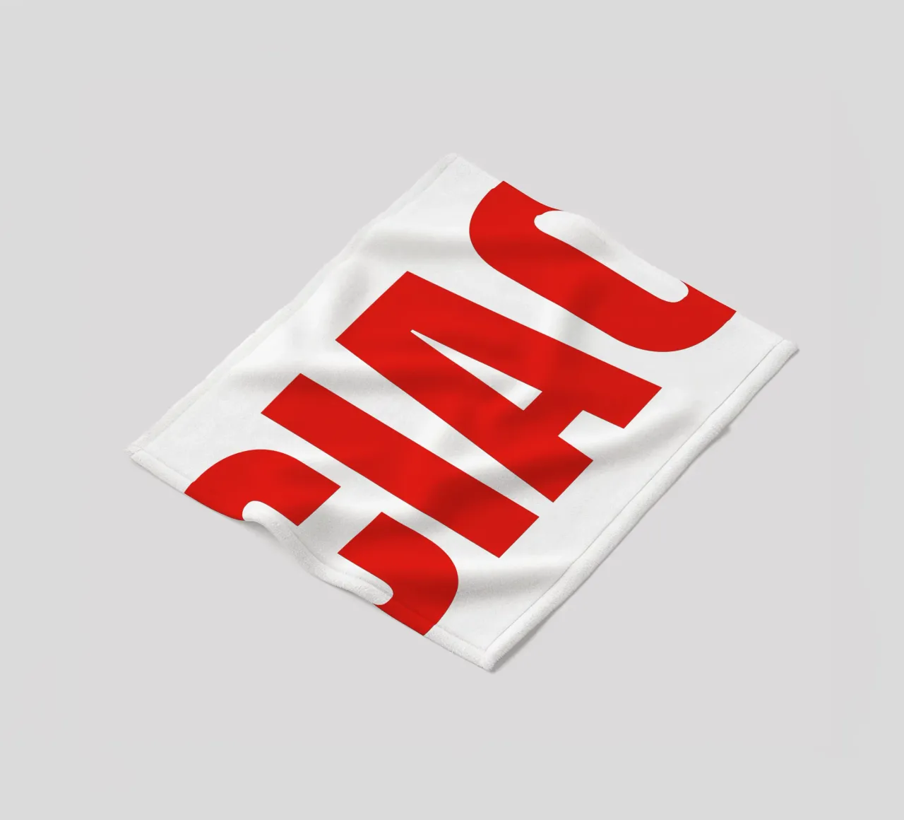 CIAO IN GRASSETTO coperta in pile da The Quote Collective