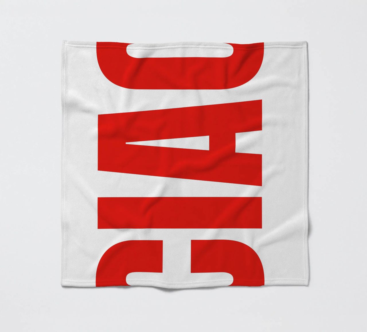 CIAO IN BOLD fleece blanket by The Quote Collective