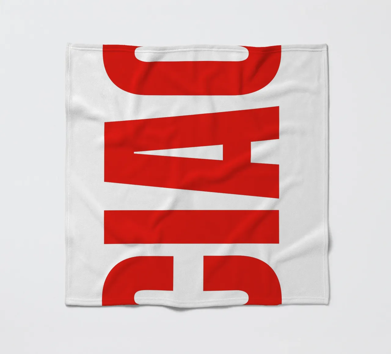 CIAO IN GRASSETTO coperta in pile da The Quote Collective