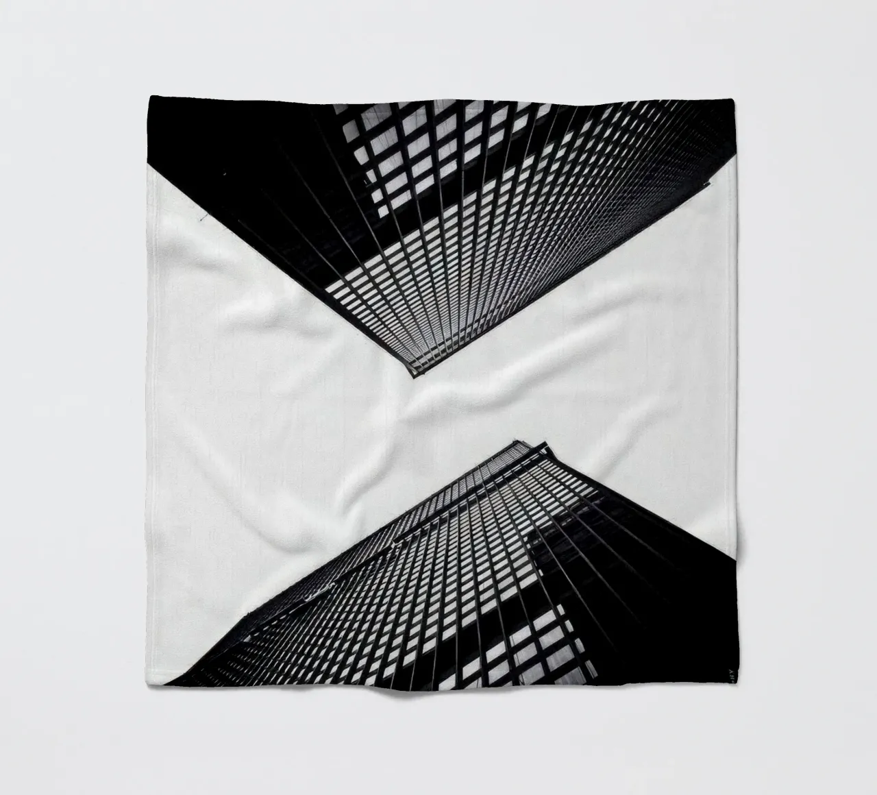 Chicago - L'eco verticale coperta in pile da Black & White