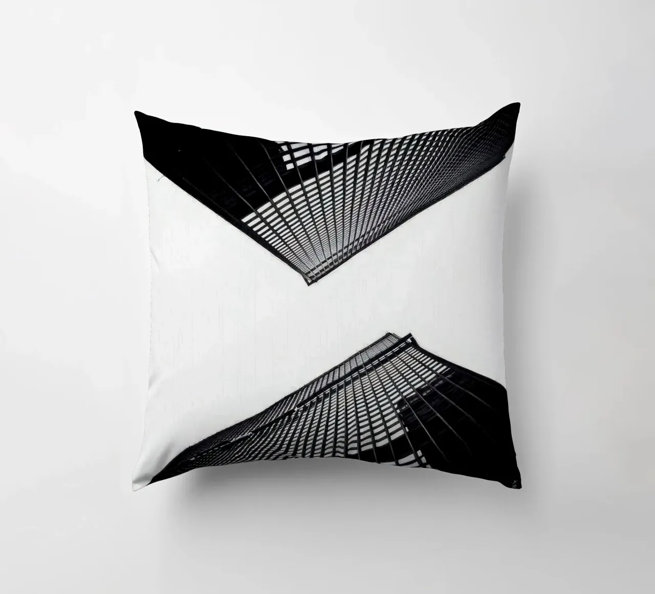 Chicago - L'eco verticale cuscino da Black & White