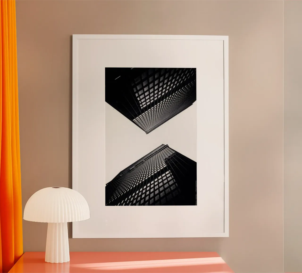 Chicago - L'eco verticale poster da Black & White