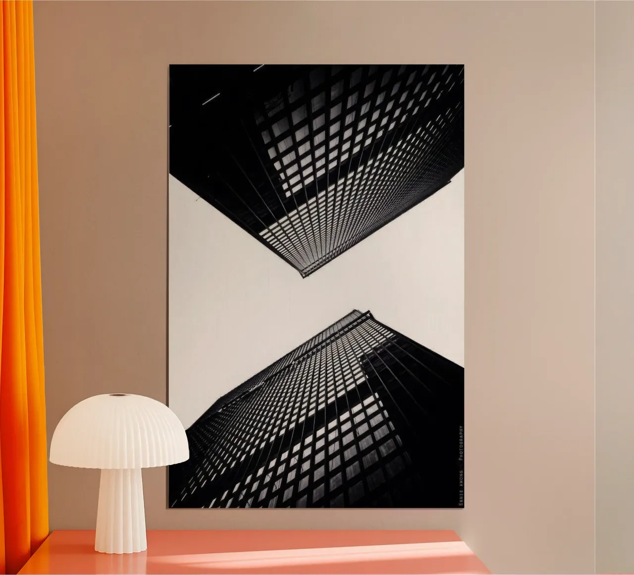 Chicago - L'eco verticale poster da Black & White