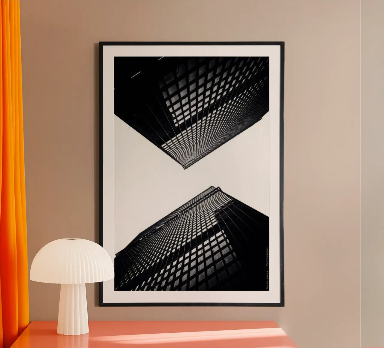 Chicago - L'eco verticale poster da Black & White